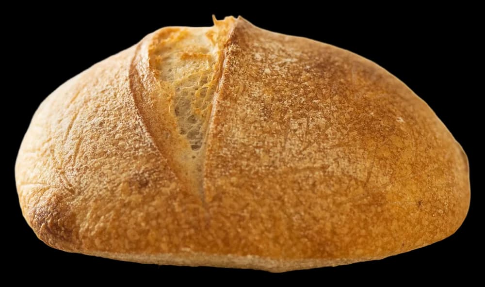 A crusty loaf of bread